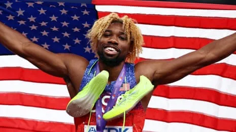 Lyles Vows to Outdo Bolt's Medal Collection After Fourth 200-meter Gold