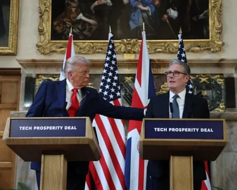 Trump's Official Trip to Britain: Glamorous Appearances, yet Little Substance