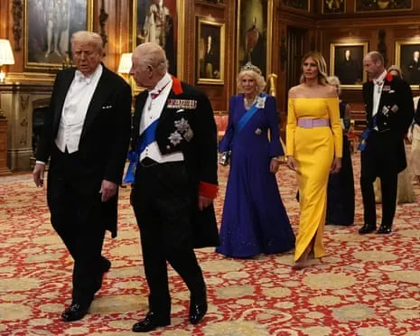 The Royal Family Roll Out Grand Welcome During Protests; Jimmy Kimmel Pulled From Air Over Kirk Comments