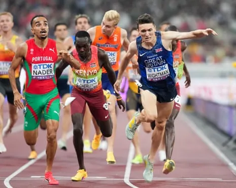 UK's Jake Wightman Narrowly Misses Gold as Portugal's Isaac Nader Takes Surprise 1500m Victory