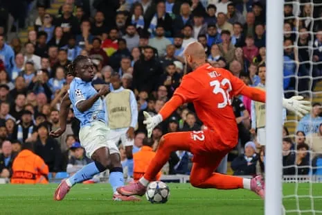 Doku Decorates City's Victory Against the Italian Side Following Kevin De Bruyne's Premature Return Comeback
