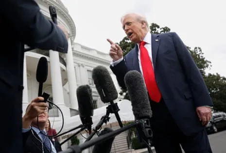 Former President Trump Confronts Australian Reporter, Acknowledges Discussion with Anthony Albanese