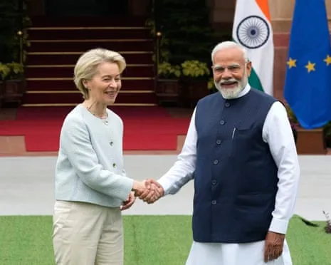 European Union Seeks Closer Ties with India Amid Disagreements Over Russia