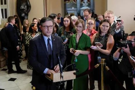 House Passes Funding Bill as Opposition Decry Healthcare Cuts: “We Do Not Serve Trump”